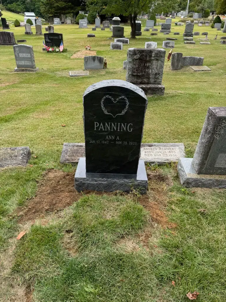 Granite Headstone Design hand-carved by Granite Design Guide in NJ — image 4