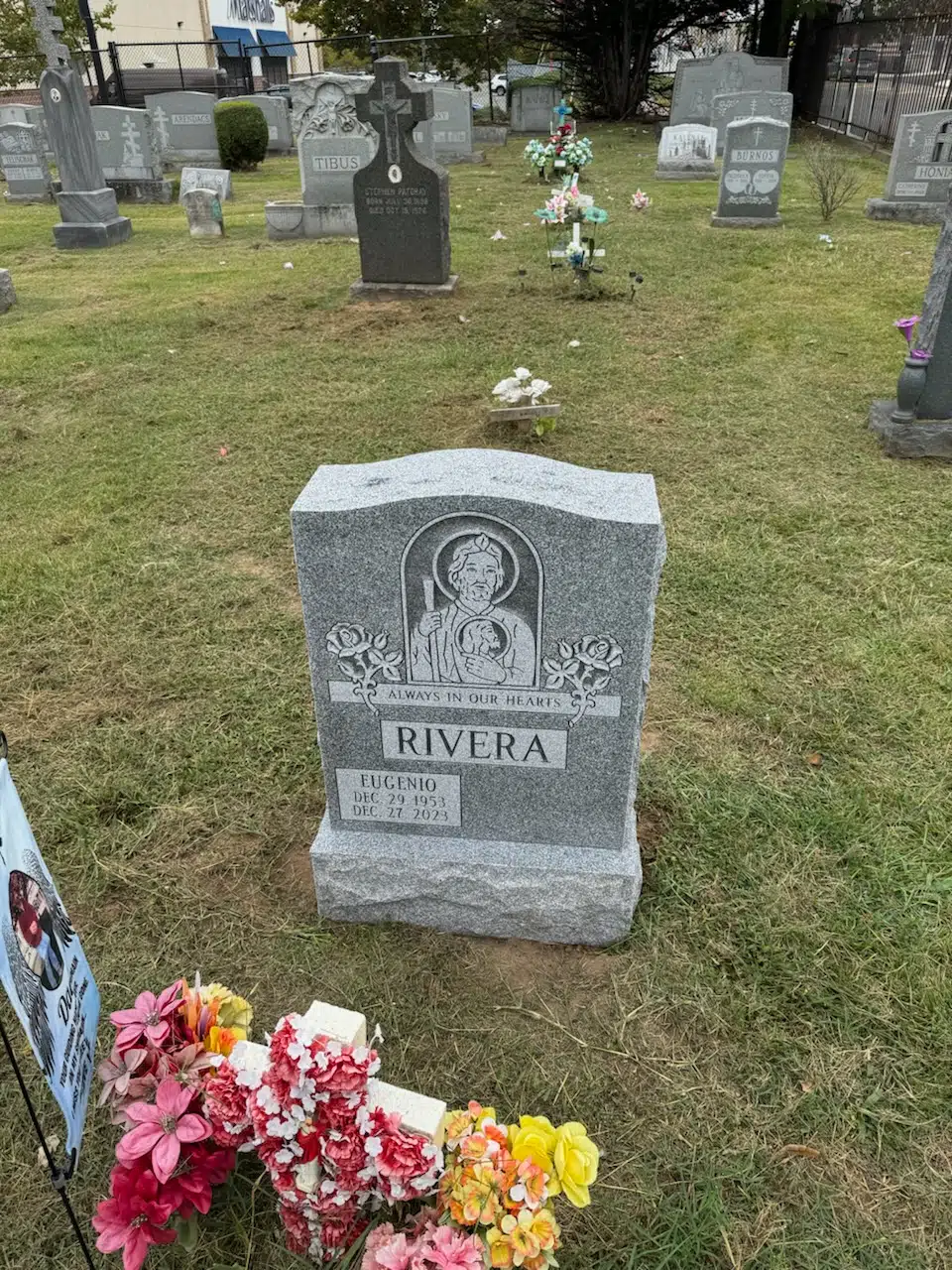 Granite Headstone Design hand-carved by Granite Design Guide in NJ — image 6