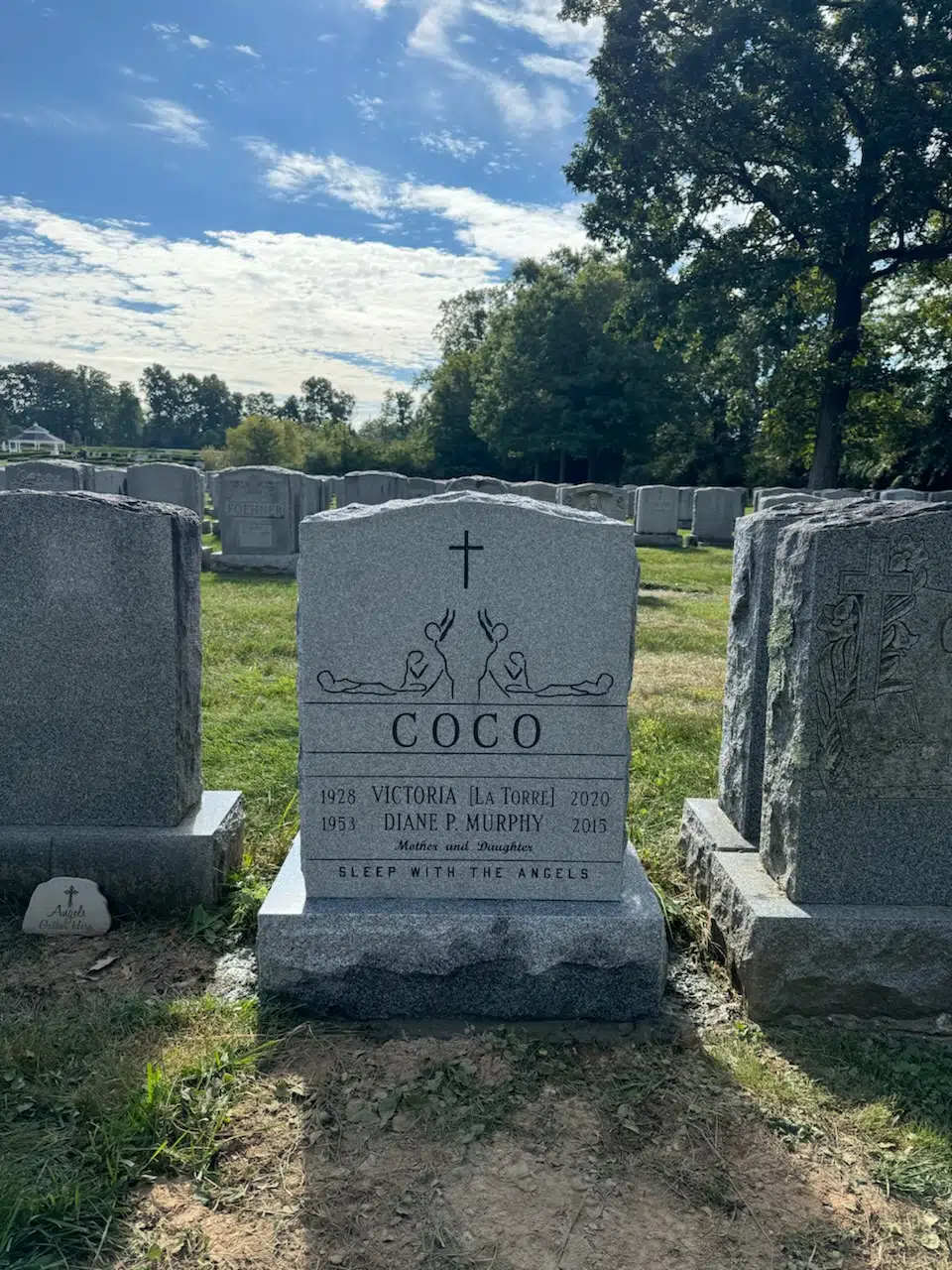 Granite Headstone Design hand-carved by Granite Design Guide in NJ — image 8