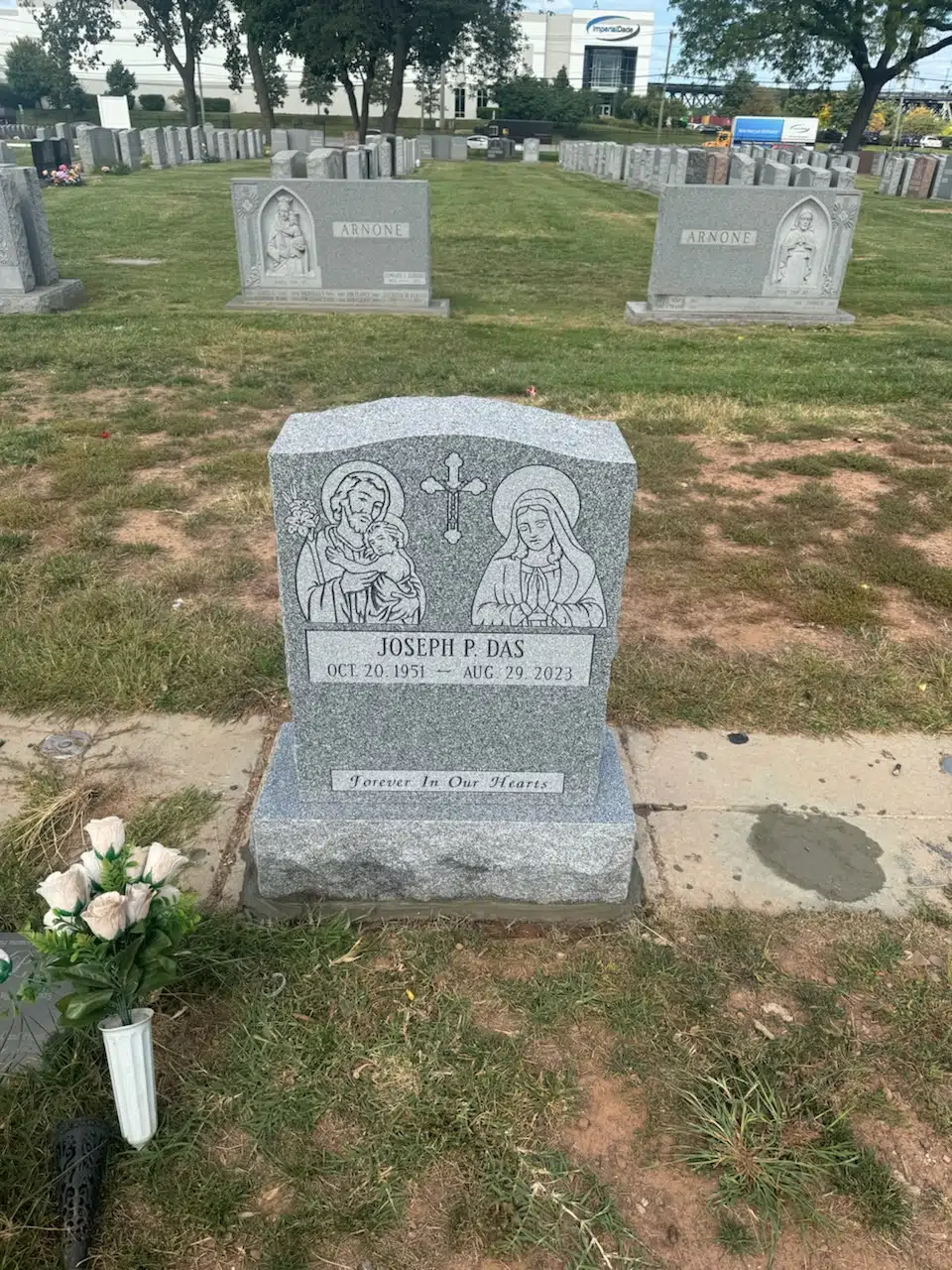 Granite Headstone Design hand-carved by Granite Design Guide in NJ — image 9